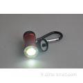 Keychain de la lampe de poche mini lumière LED